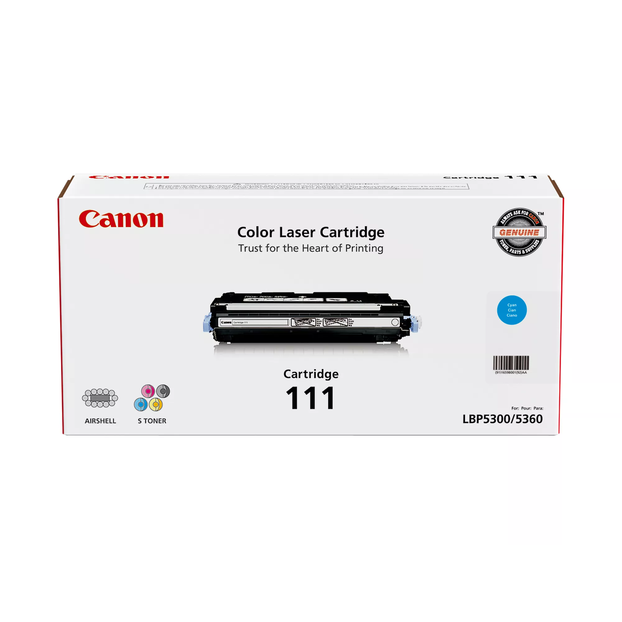 Canon Cartridge 111 CYAN