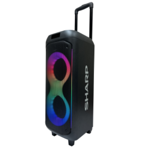 Sharp PS-935 Portable Party Speaker – 50W RMS, 15-Hour Battery ...
