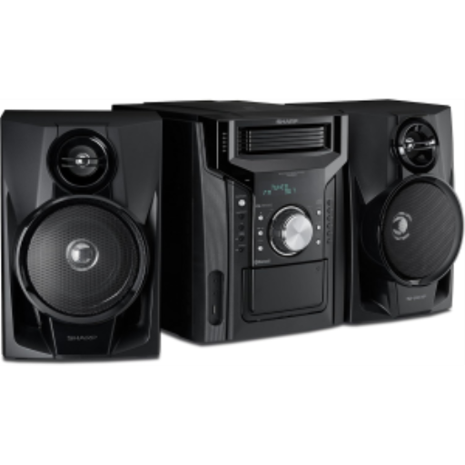 Sharp Sensei SHARP CD-BH950 Sharp 240W 5-Disc Mini Shelf Speaker System with ...