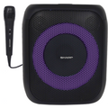 Sharp PS-914 Compact Portable Party Speaker – 20W RMS, Bluetooth 5.3 & LED Lights