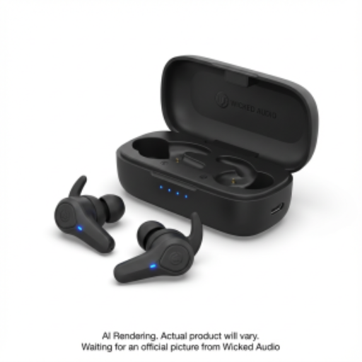 Wicked Audio Axoma True Wireless Earbuds Black