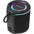Sharp GX-BT190-BK Ultra-Portable Bluetooth Speakers ? IP67 Waterproof & Dustproof, 15-Hour Battery, LED Mood Lighting ? Black