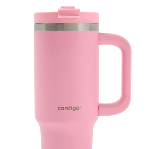 Contigo Streeterville Leak-Proof Tumbler, 30 oz (887 mL), Strawberry Cream