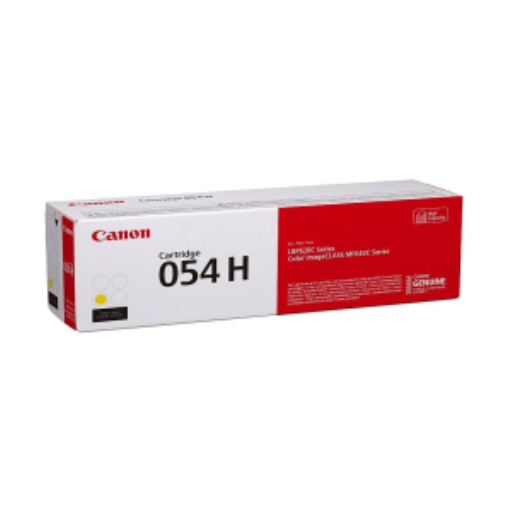 Canon 054H Yellow Cartridge, High Yield SKU 3025C001