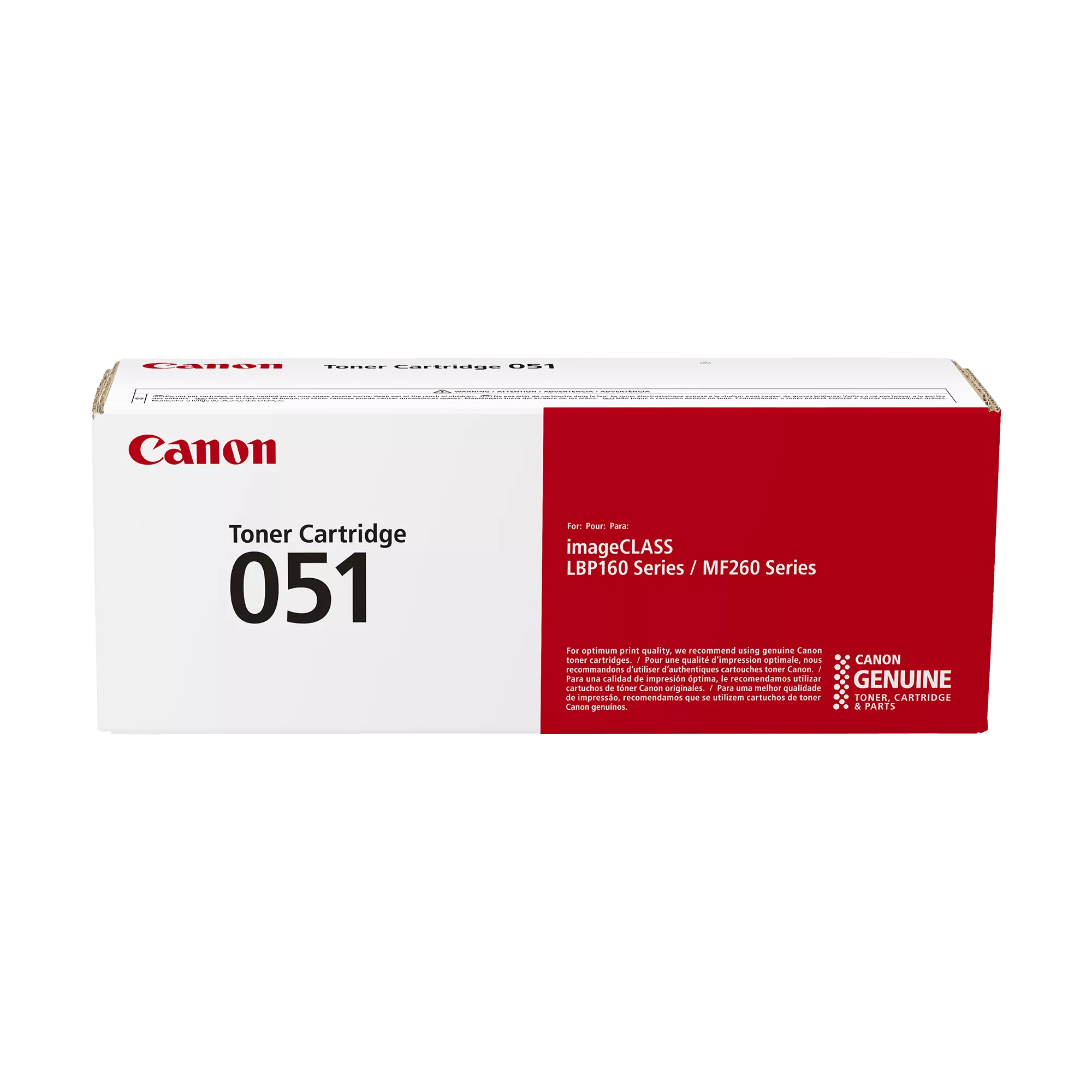 Cartridge 051 Black SKU 2168C001