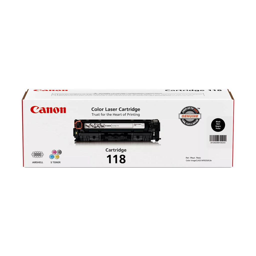 Canon Cartridge 118 - Black SKU 2662B001