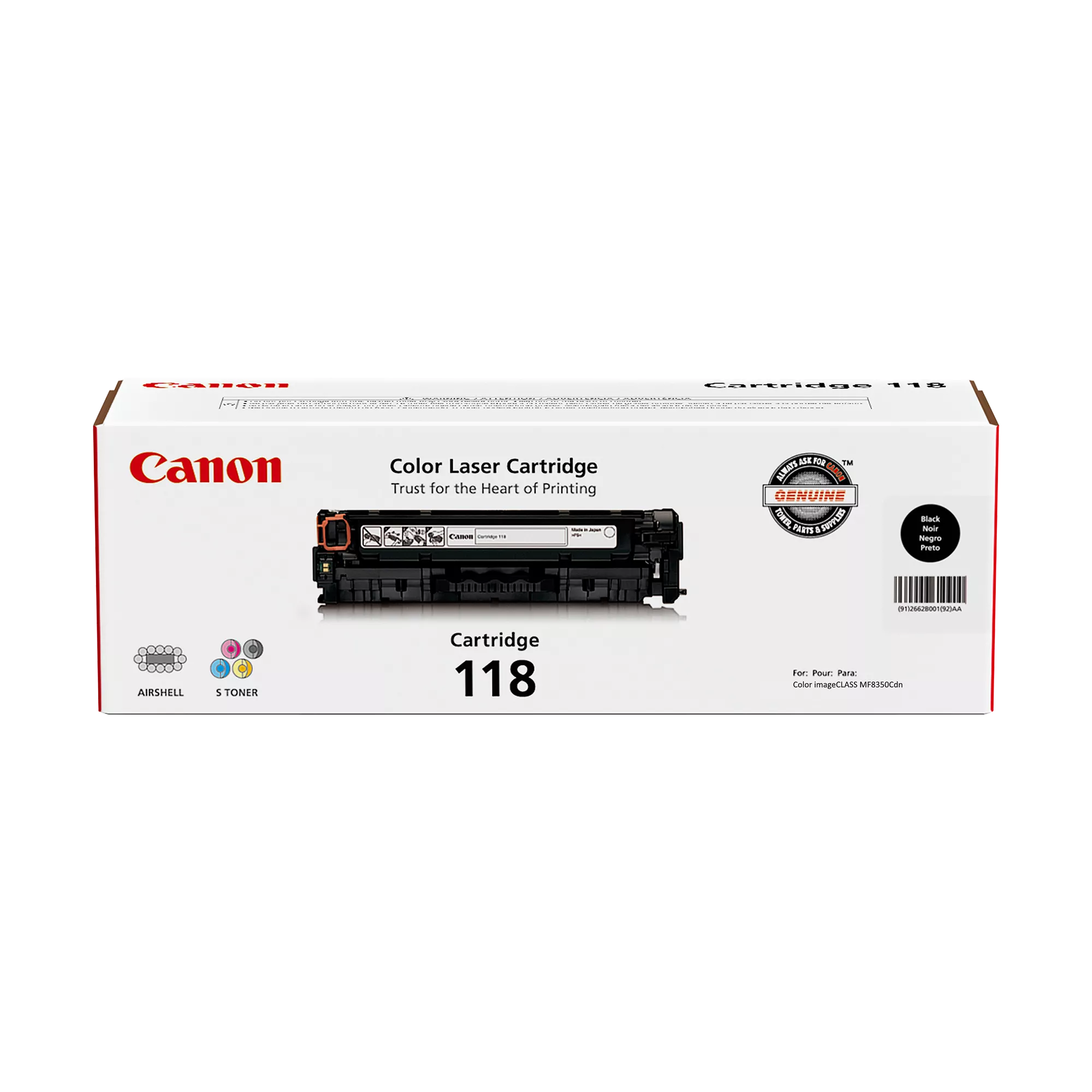 Canon Cartridge 118 - Black SKU 2662B001
