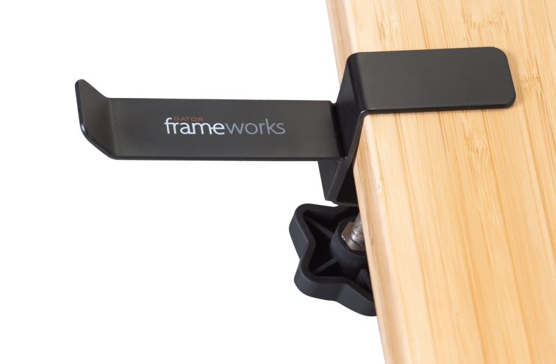 Gator Frameworks Headphone Hanger for Desks, Cable Hanger, earphone hanger for desktop