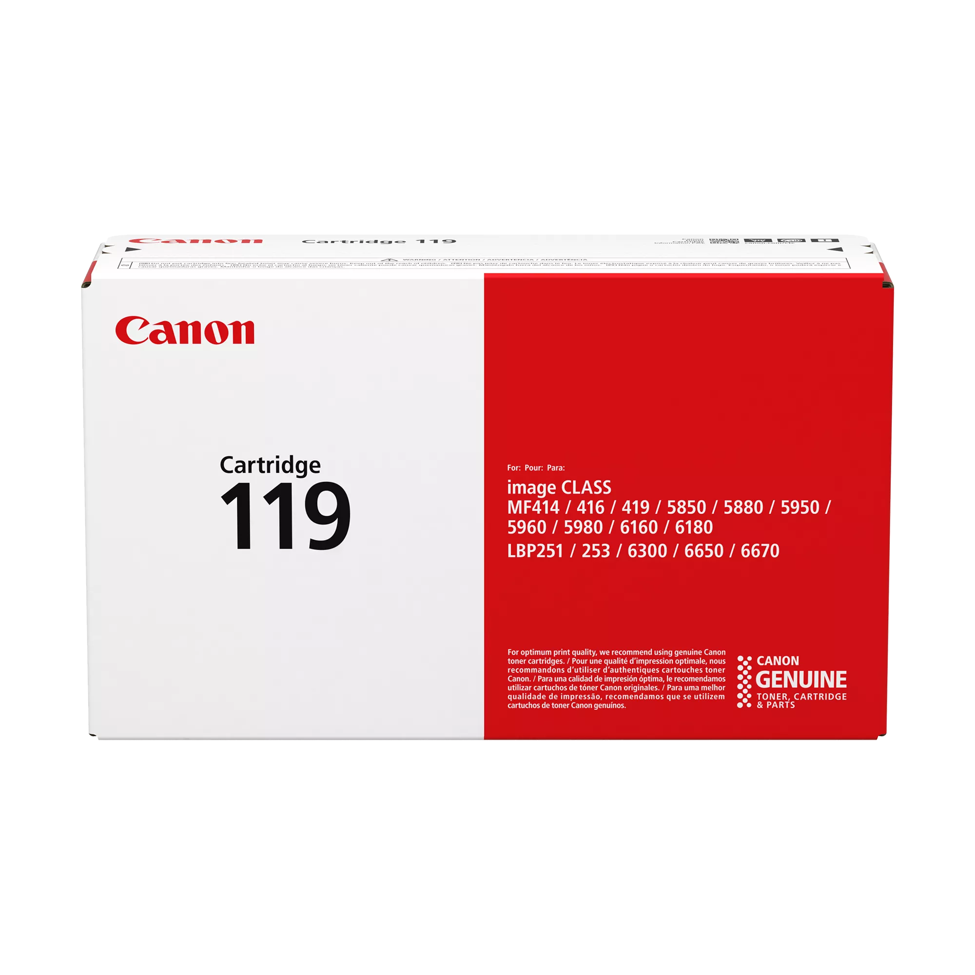 Cartridge 119 SKU 3479B001