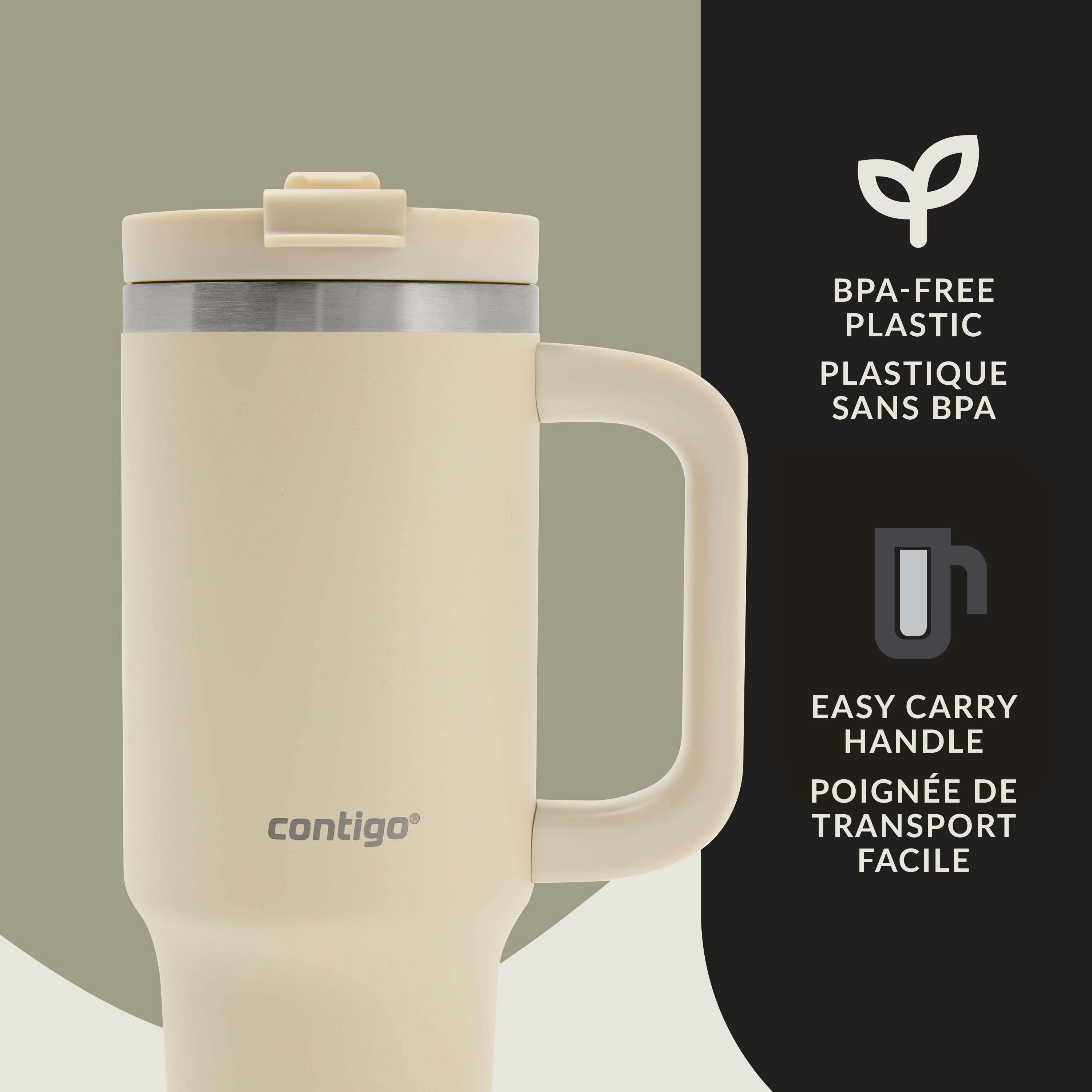 Contigo Streeterville Leak-Proof Tumbler, 30 oz (887 mL), Oatmilk