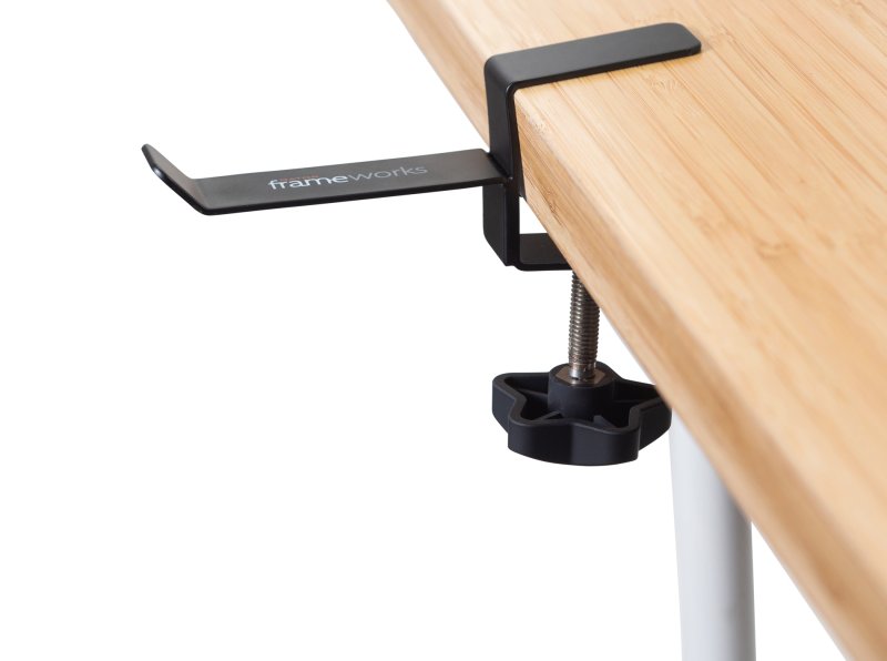 Gator Frameworks Headphone Hanger for Desks, Cable Hanger, earphone hanger for desktop
