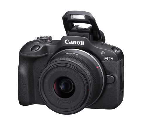 Canon EOS R100 Mirrorless Camera Kit with RF-S 18-45mm Lens | 24.1MP 4K Video