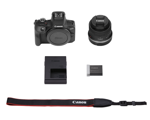 Canon EOS R100 Mirrorless Camera Kit with RF-S 18-45mm Lens | 24.1MP 4K Video