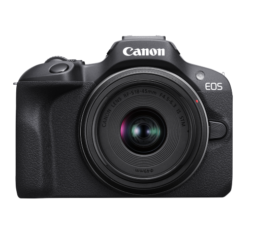 Canon EOS R100 Mirrorless Camera Kit with RF-S 18-45mm Lens | 24.1MP 4K Video