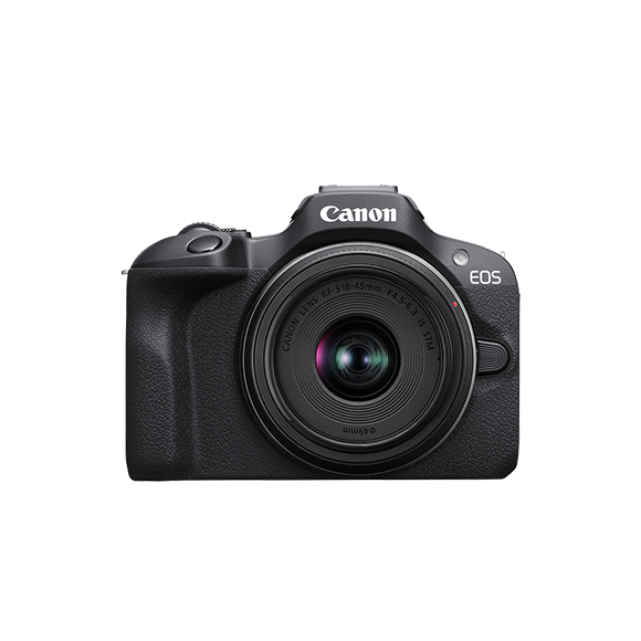 Canon EOS R100 Mirrorless Camera Kit with RF-S 18-45mm Lens | 24.1MP 4K Video