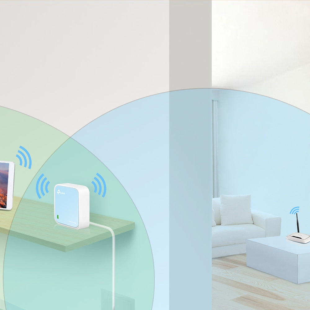 TP-Link TL-WR802N N300 Wireless Nano Travel Router | Portable WiFi Router, Range Extender & Access Point