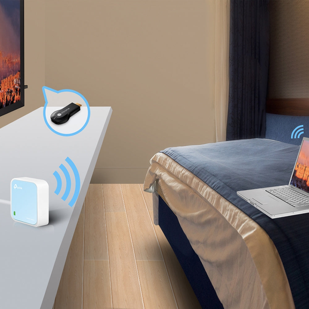 TP-Link TL-WR802N N300 Wireless Nano Travel Router | Portable WiFi Router, Range Extender & Access Point