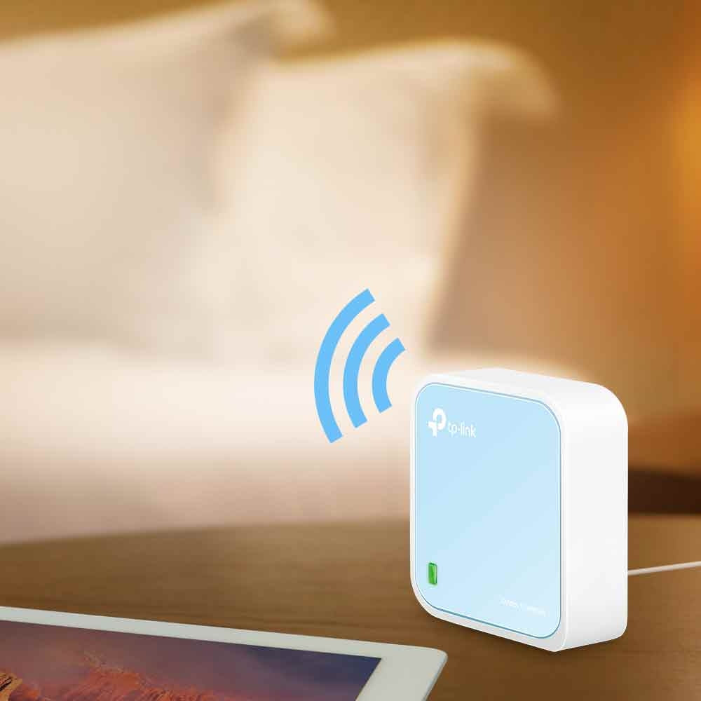 TP-Link TL-WR802N N300 Wireless Nano Travel Router | Portable WiFi Router, Range Extender & Access Point