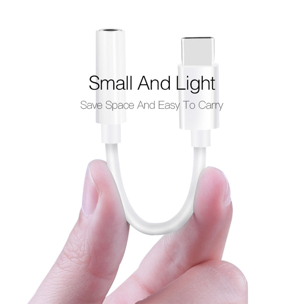 Type-C Headphone Jack Adapter - USB-C to 3.5mm Headphone jack