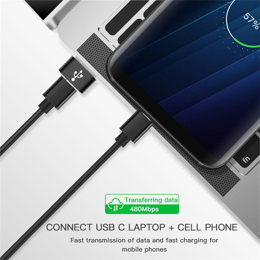 USB-C Female to USB Male Adapter, USB Type-C to USB-A Dongle charger cable adapter for iMac, MacBook, iPhone, Airpods, iPad Air