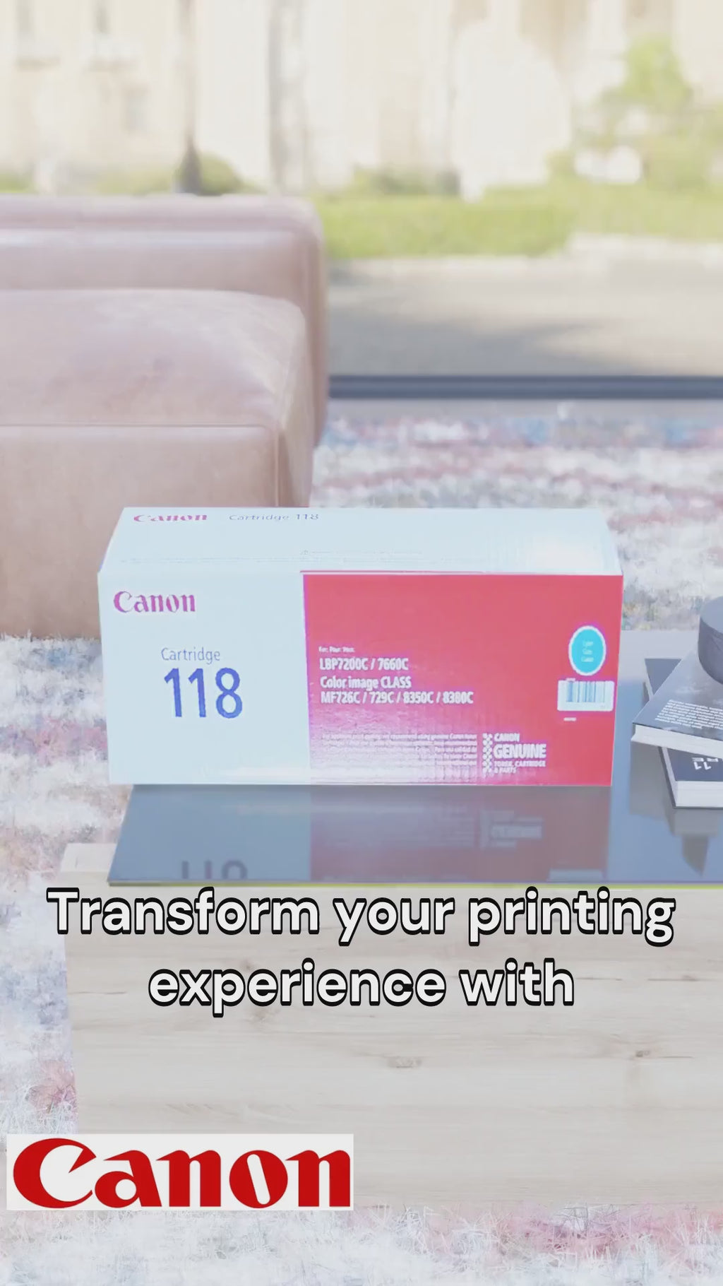 Canon Cartridge 118 - Cyan SKU 2661B001