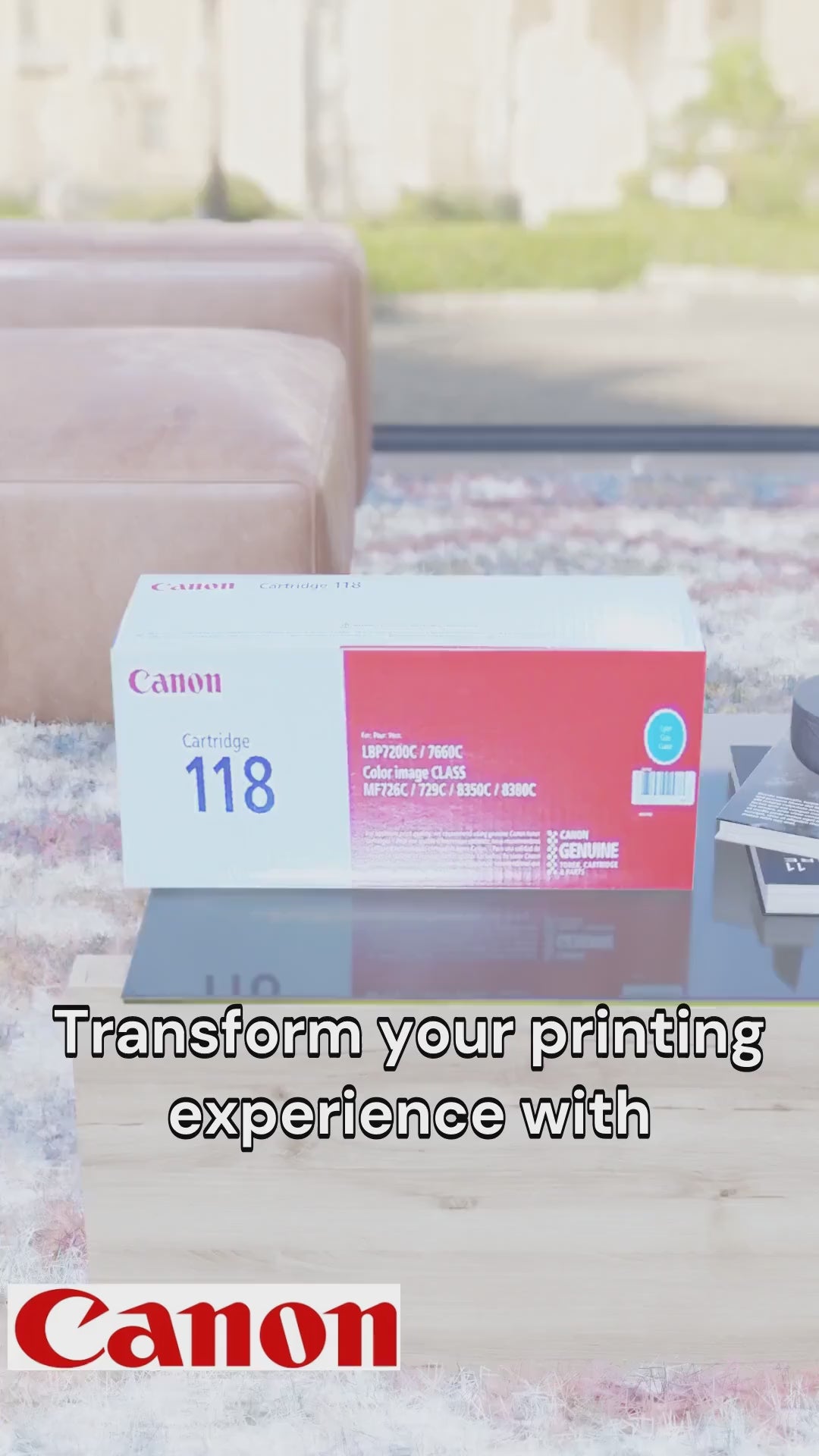 Canon Cartridge 118 - Cyan SKU 2661B001