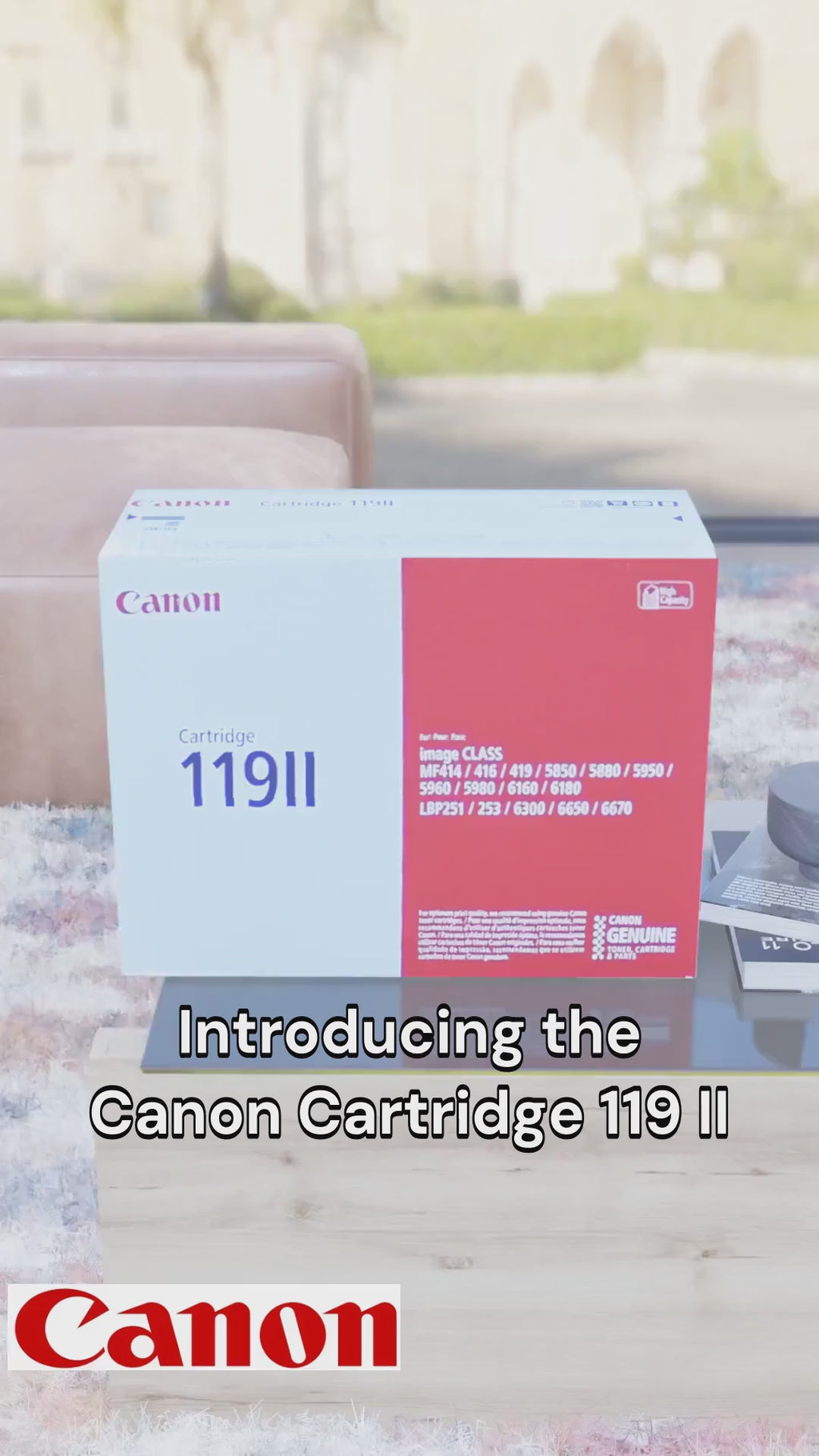 CARTRIDGE 119 II BLACK