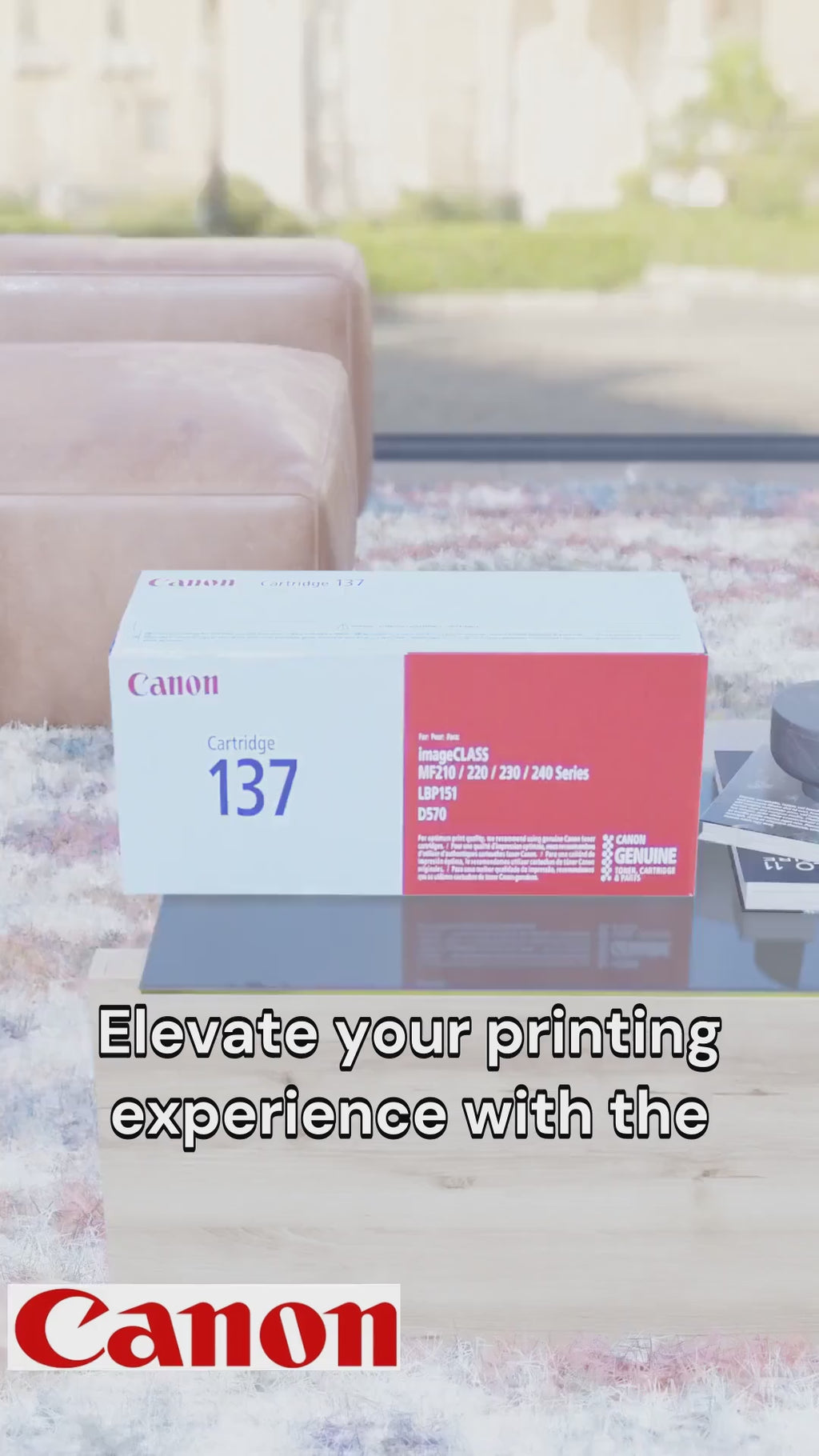 CARTRIDGE 137 BLACK