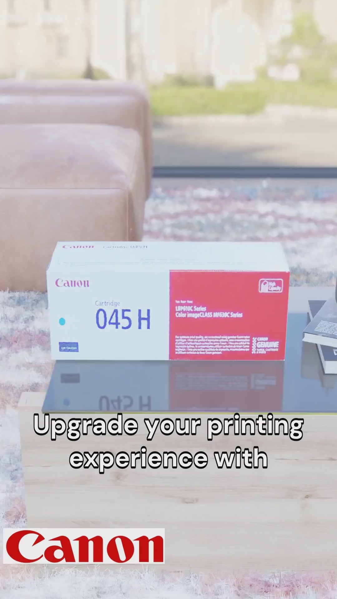 Canon 1245C001 Cartridge 045 High Capacity Cyan – 2,200 Page Yield