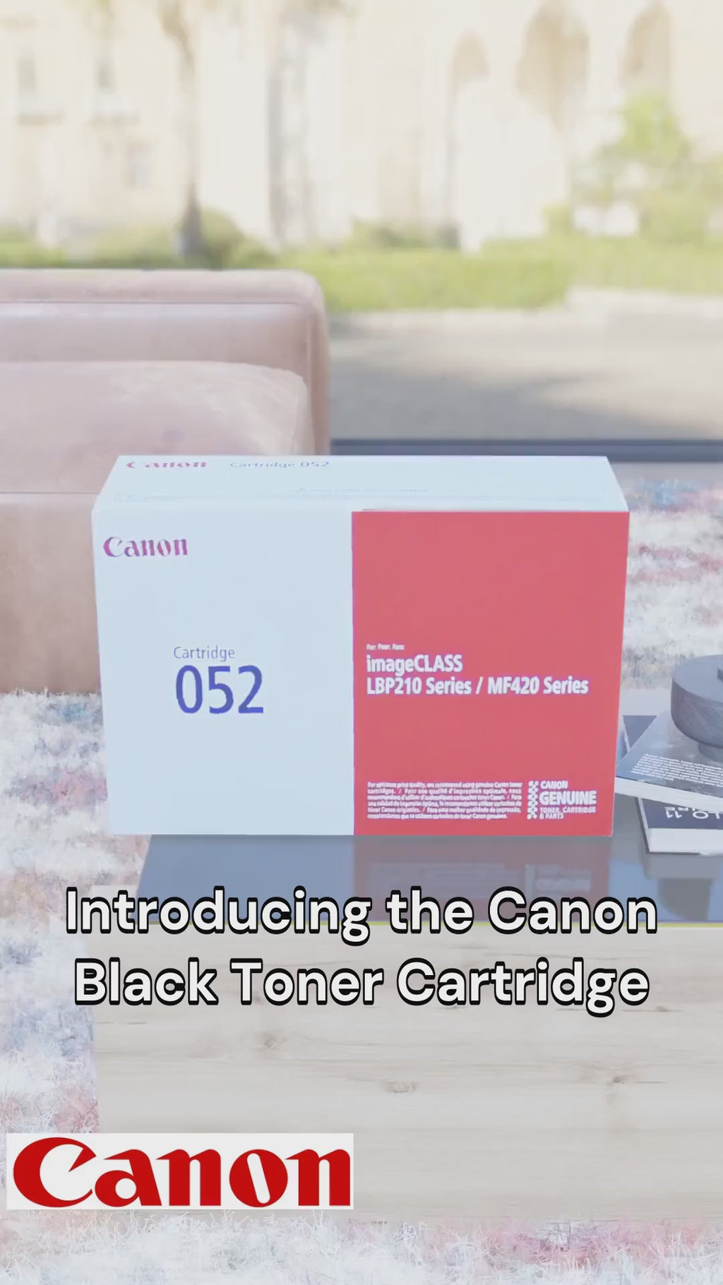 CARTRIDGE 052 BLACK