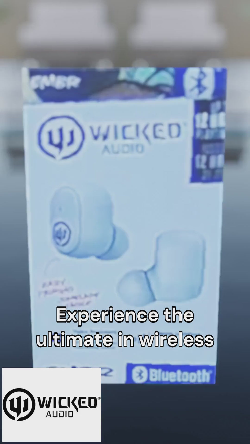 Wicked Audio Embr True Wireless Earbuds in White