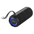 Sharp GX-BT290-BK Crystal Clear Series Portable Bluetooth Speaker - 32W, IP67 Waterproof with RGB Lights, Black