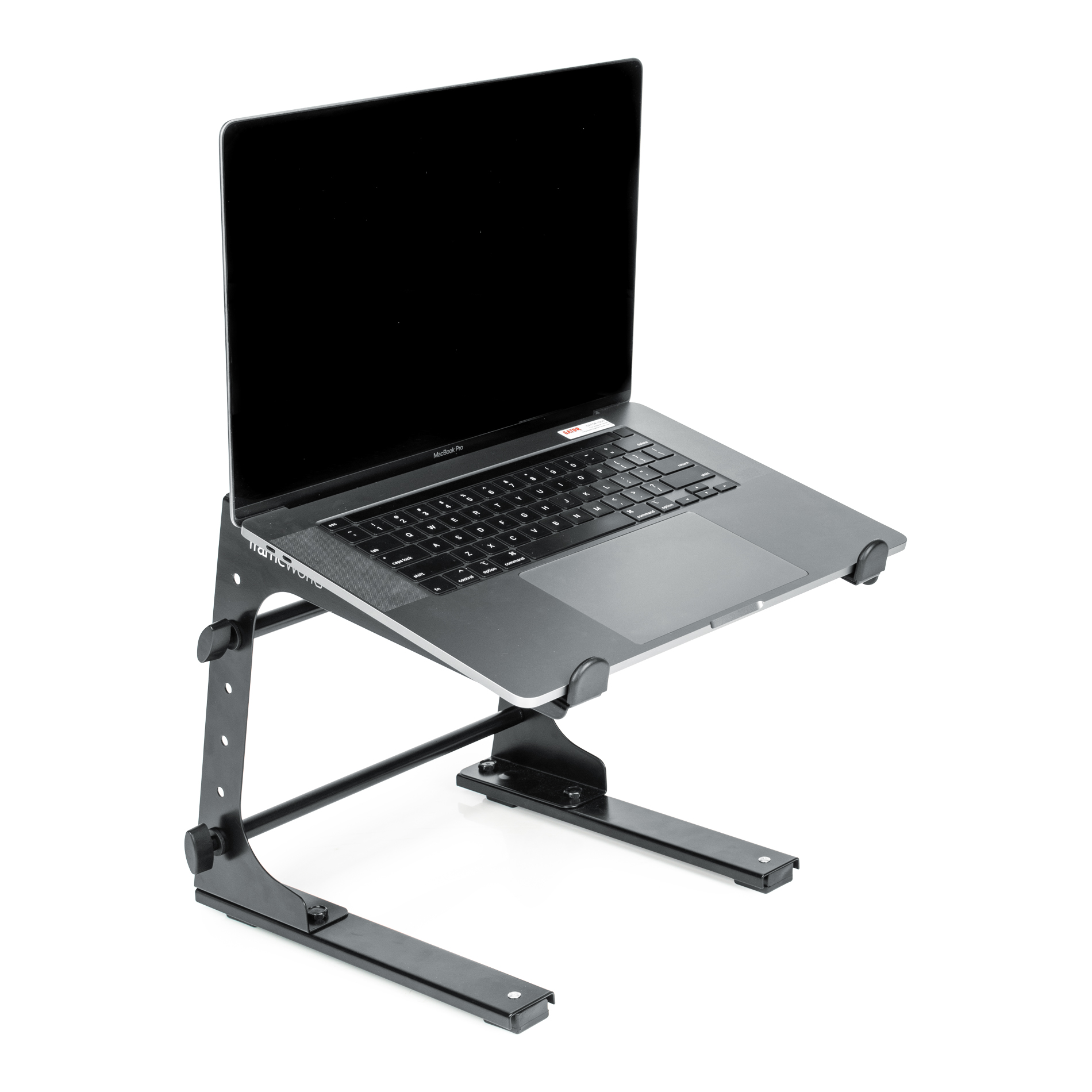 Portable Laptop and DJ Controller Stand, Space Saving Collapsible Laptop Desktop Riser, Ergonomic Computer Notebook Holder - GFWLAPTOP1000